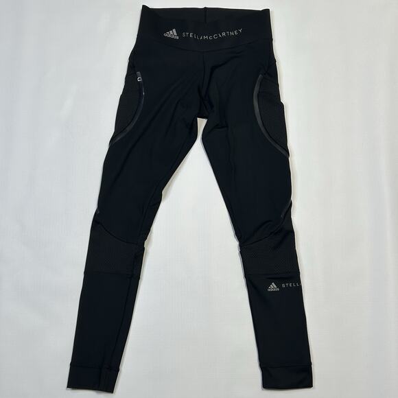 Adidas Stella McCartney Performance Essentials Tights XS Pink Black Lot Of 2 - Picture 3 of 16